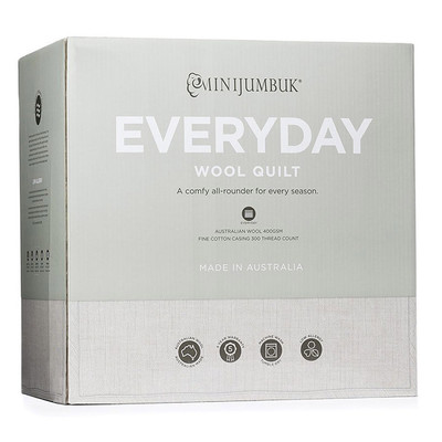 MiniJumbuk Everyday Australian Wool Quilt