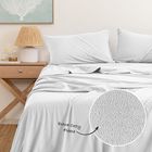 Royal Comfort Polar Fleece Flannel Sheet Set White 3