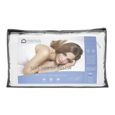 Downia Soft Side Up Duck Down and Feather Pillow