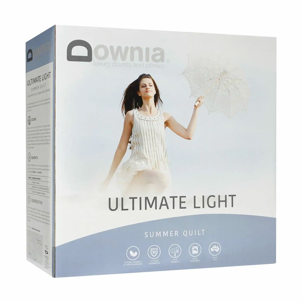 Downia Ultimate Light 50% White Duck Down Summer Quilt