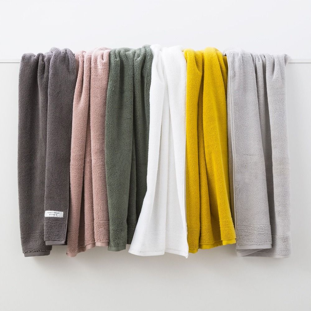 Renee Taylor Aireys Zero Twist Cotton Bath Towels 2
