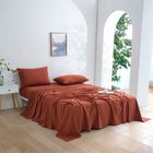 Dreamaker 130GSM Polyester Micro Flannel Sheet Set