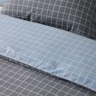 Dreamaker Luca 100% Cotton Reversible Quilt Cover Set Single Bed
