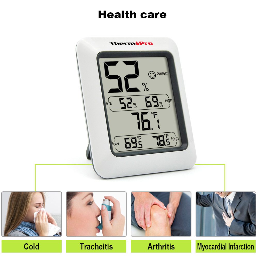 ThermoPro Digtal Thermometer and Humidity Level Hygrometer Benefits