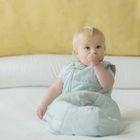ergoPouch 3.5 Tog Organic Cotton Quilt Sleeping Bag Mint Toddler