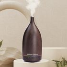 Wood Grain Whisper Ultrasonic Aroma Diffuser Dark Wood 2