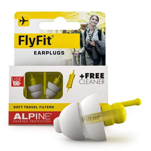 Alpine FlyFit Reusable EarPlugs