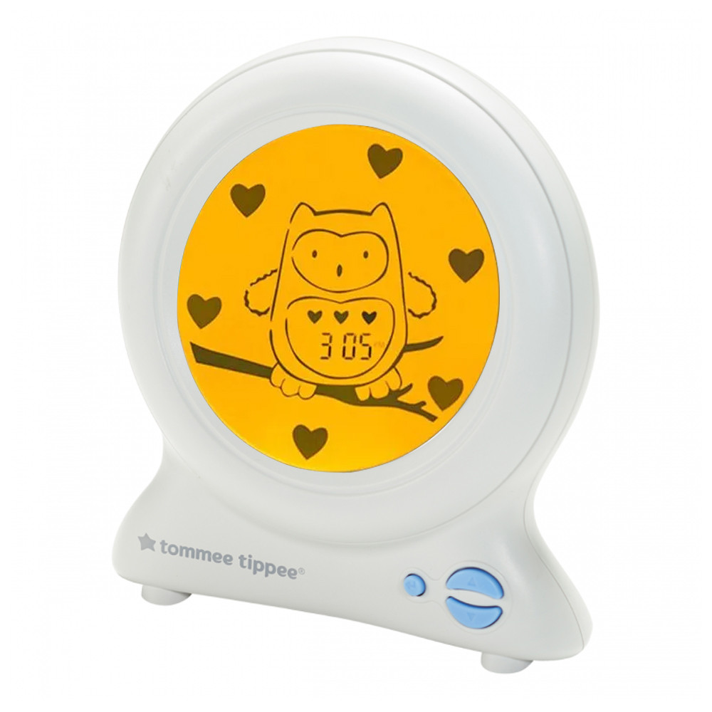 Tommee Tippee Ollie the Owl Groclock Childrens Sleep Training clock with Book