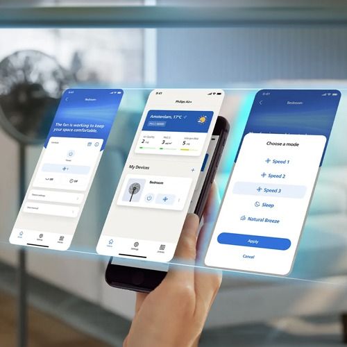Smart, remote control with the Air + app