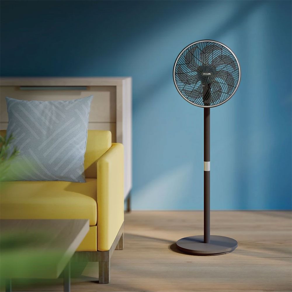 Philips Series 3000 Black Pedestal Fan Breeze Mode