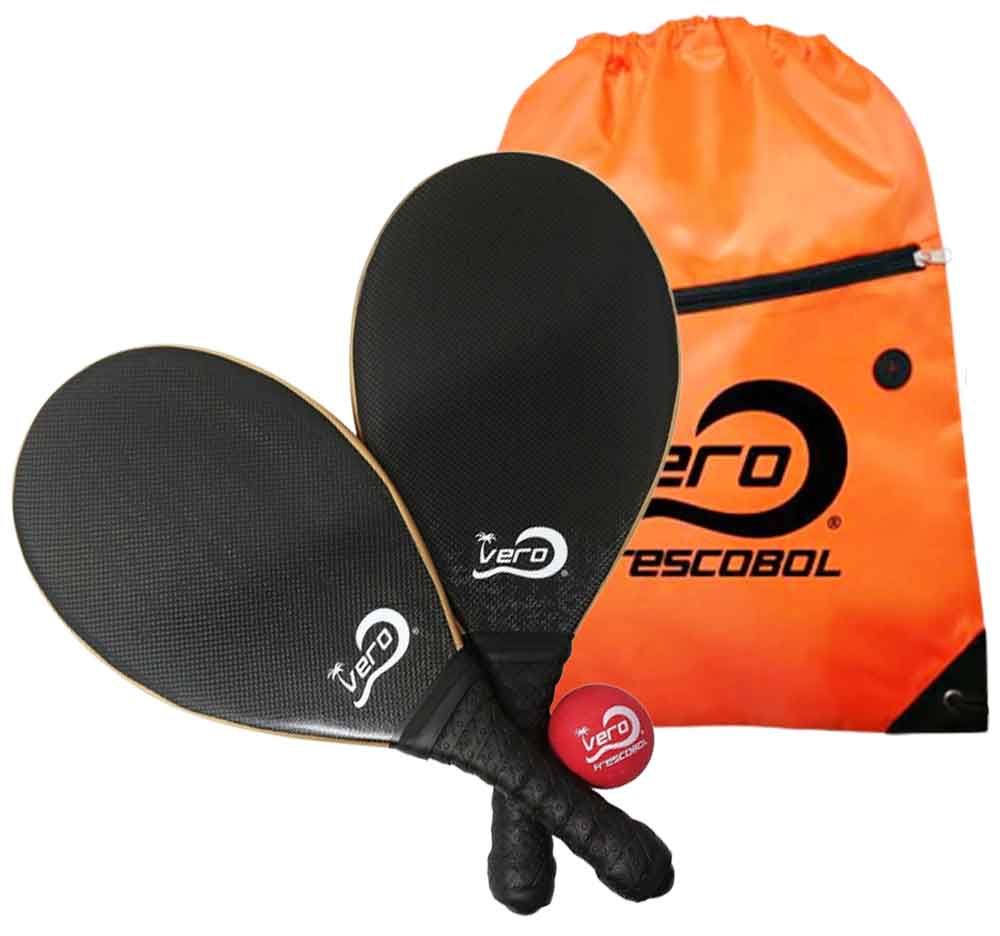 Montage paddles, balls and tote bag