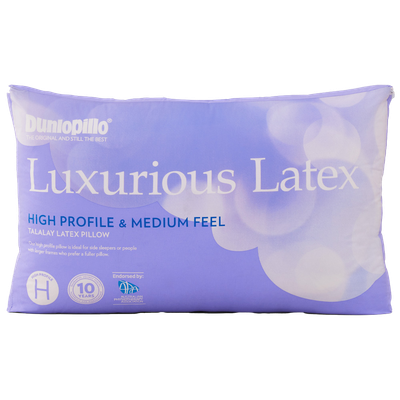 Dunlopillo Luxurious Latex Pillow High Profile and Medium Feel Thumbnail