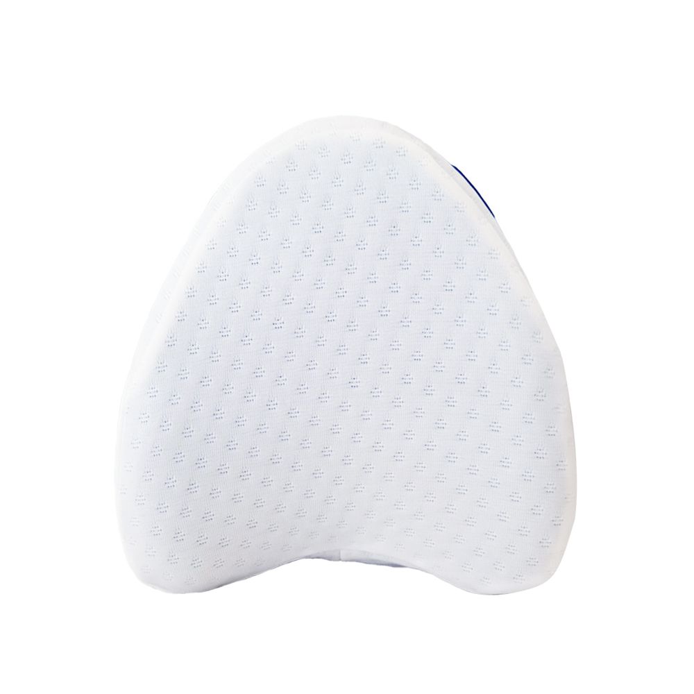 SleepLabs Orthopedic Tappered Memory Foam Leg Pillow Front