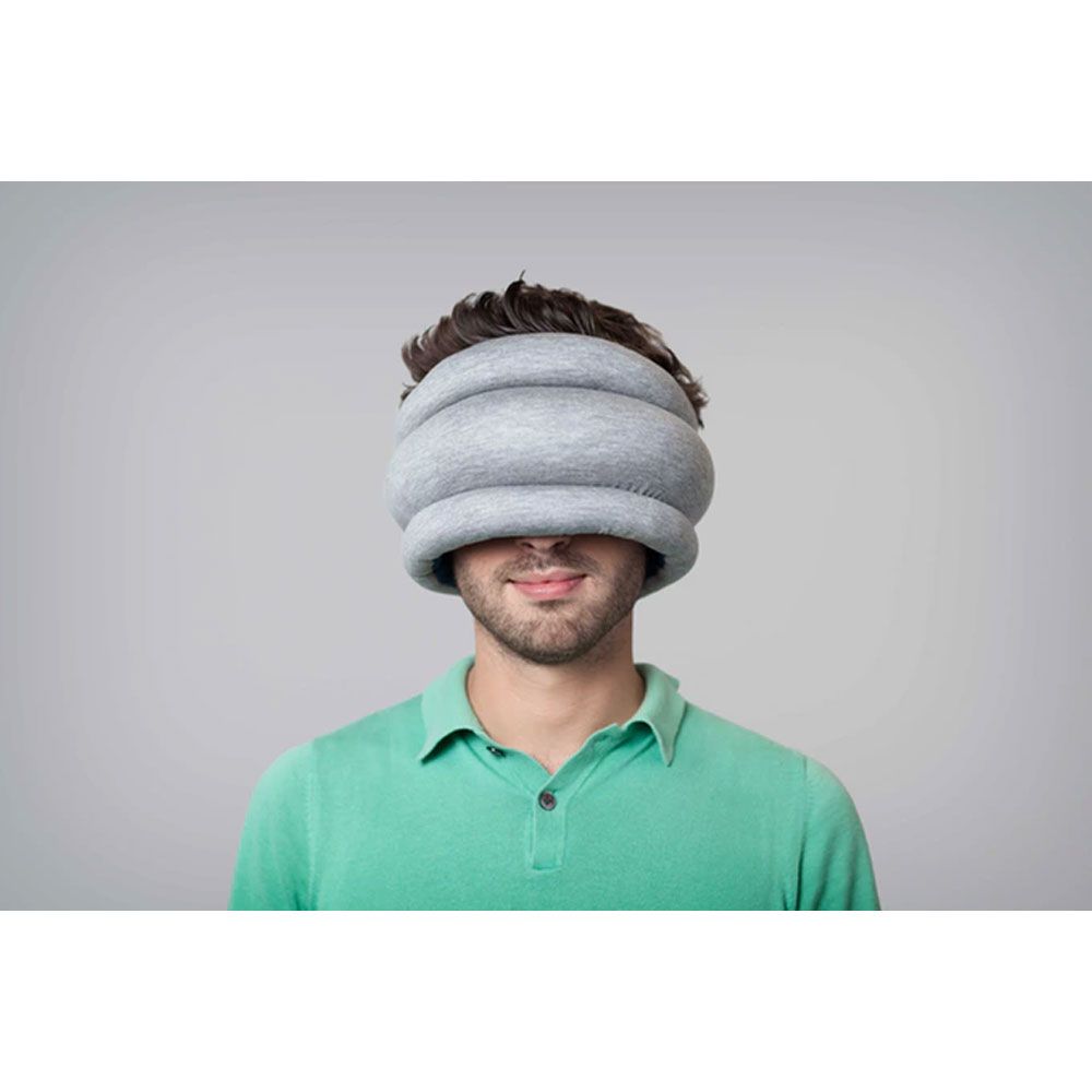 OstrichPillow Light Reversible Travel Pillow Sleep Mask