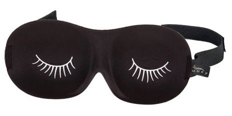 Bucky Ultralight Contoured Sleep Mask-Eyelash Black