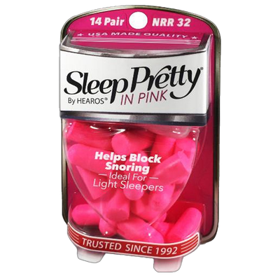 Hearos Sleep Pretty In Pink Foam Ear Plugs