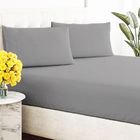 Renee Taylor 300 Thread Count 100% Organic Cotton Fitted and Pillow Case Set