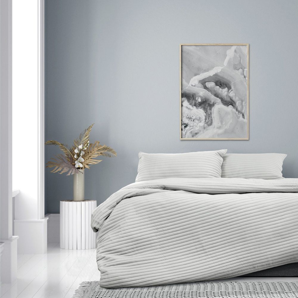 Ardor Boudoir London Embossed Microfibre Quilt Cover Set