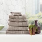Renee Taylor Stella Super Soft Bamboo Cotton Bath Towels Pewter