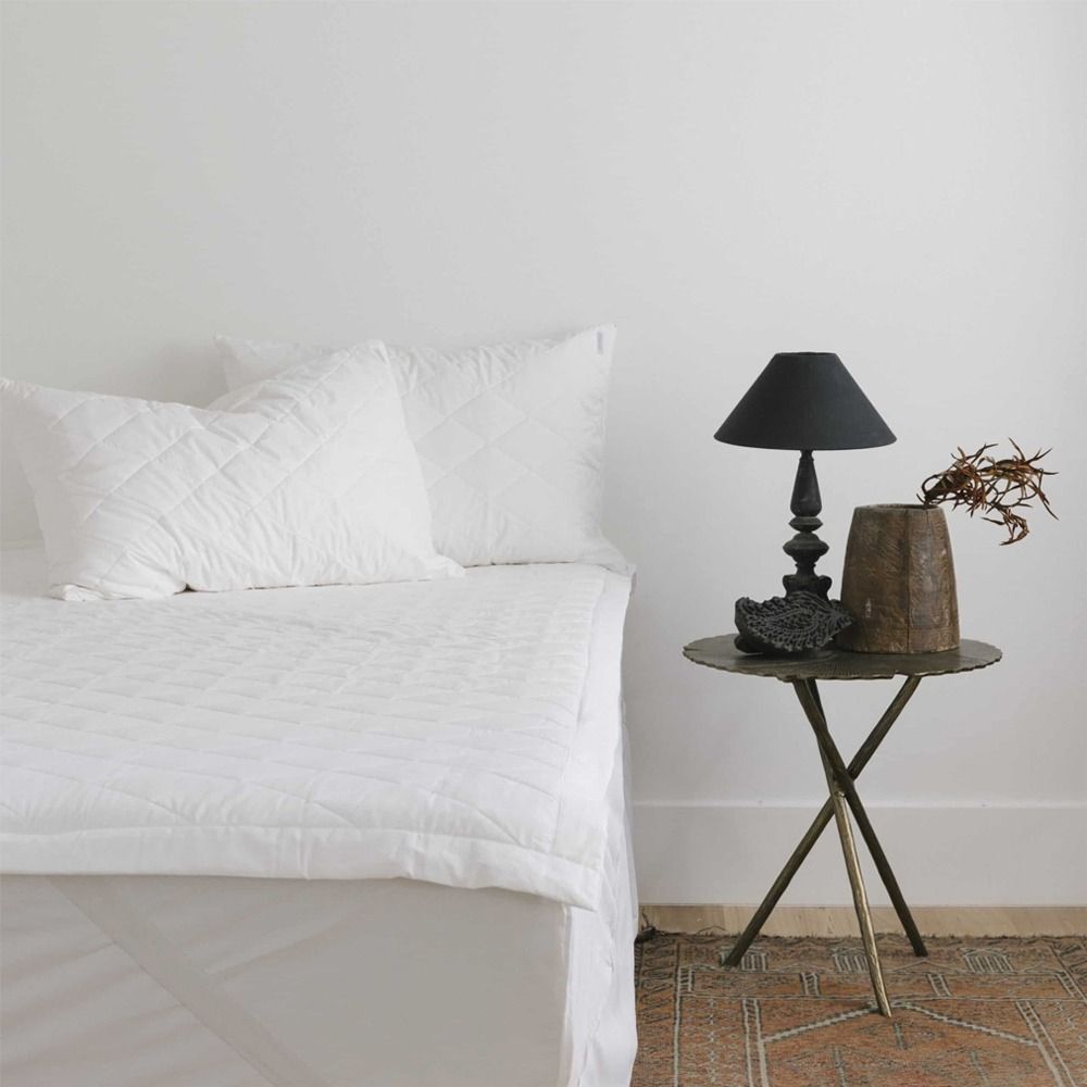 EcoLinen Organic Cotton Quilted Mattress Protector