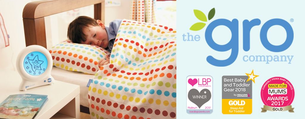 Original Groclock Childrens Sleep Training Clock With Book Mobile Banner