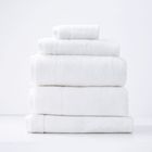 Renee Taylor Aireys Zero Twist Cotton Bath Towels Snow