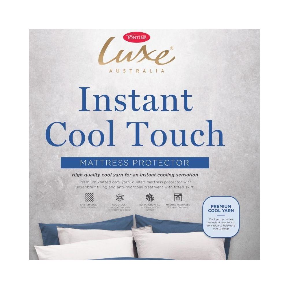Tontine Luxe Instant Cool Touch Mattress Protector Base Image