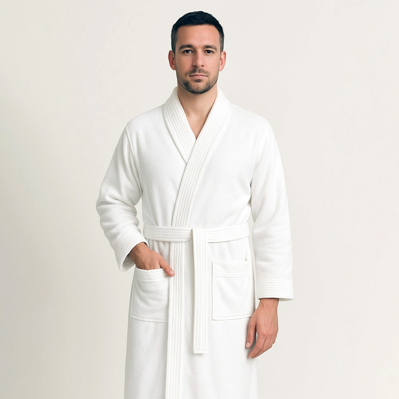 Jason Commercial Cotton Velour Bathrobe