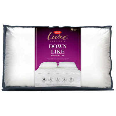 Tontine Luxe Down Like Pillow with Profile Base