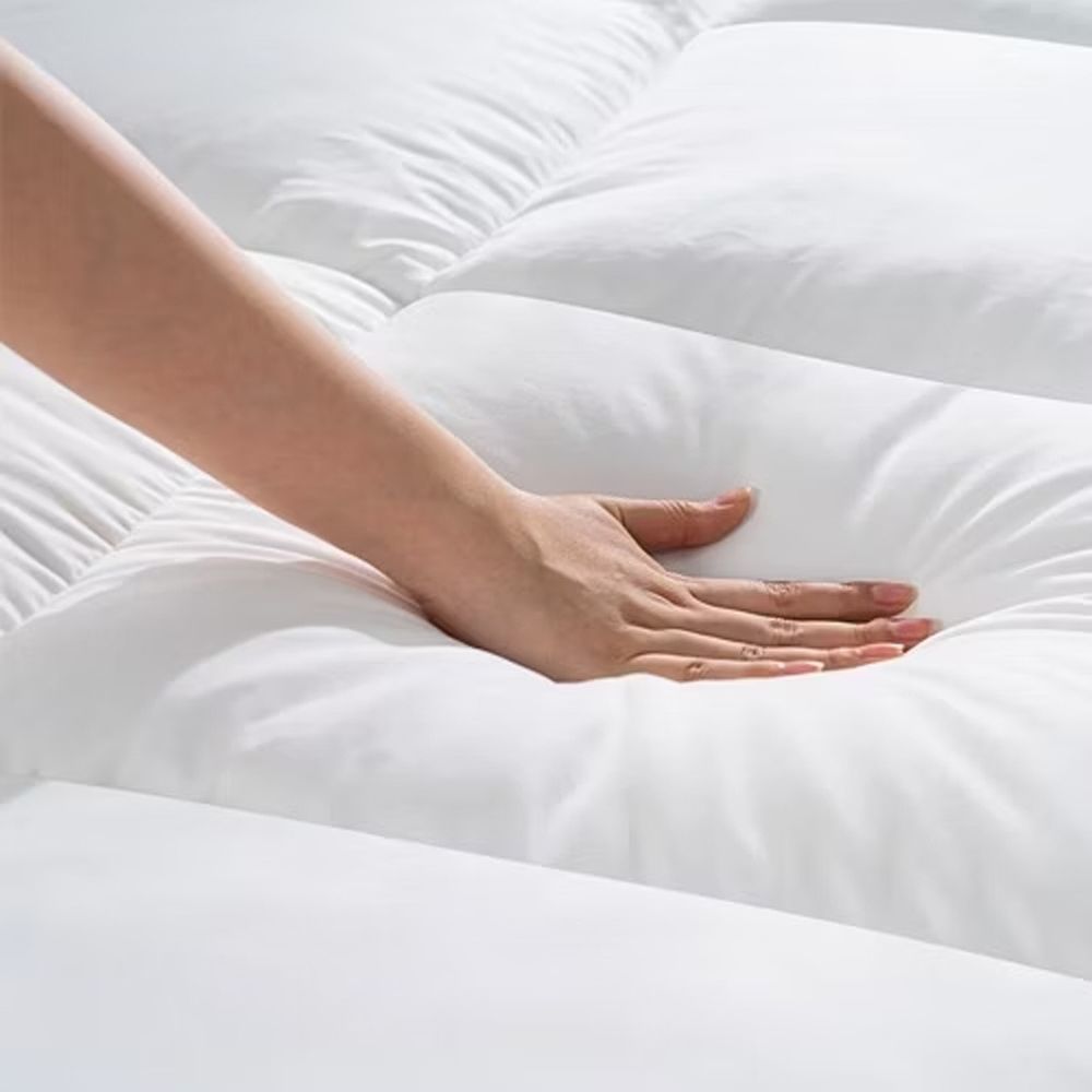 Bianca Relax Right 1000 GSM Microfibre Mattress Topper Lifestyle 2