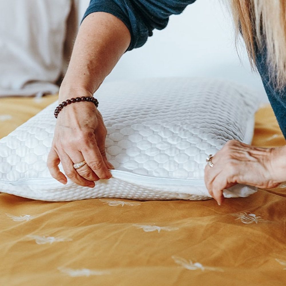 Bambi Cooltouch Active Cooling Waterproof Pillow Protector Lifestyle