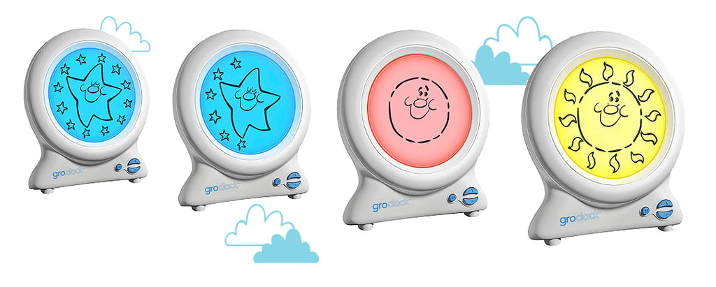 Original Groclock Childrens Sleep Training Clock With Book
