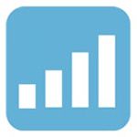 Digital air quality monitor Icon