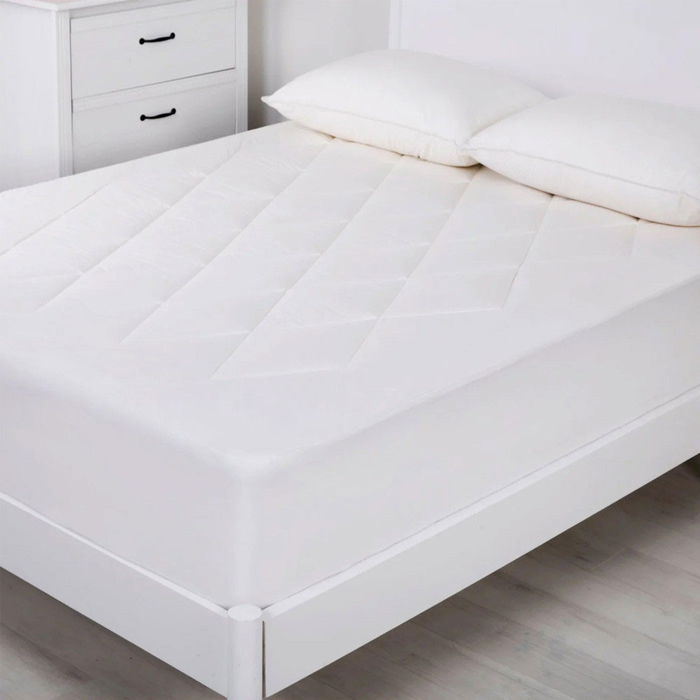 Wooltara Luxury Washable Cotton Japara Wool Rich Mattress Topper