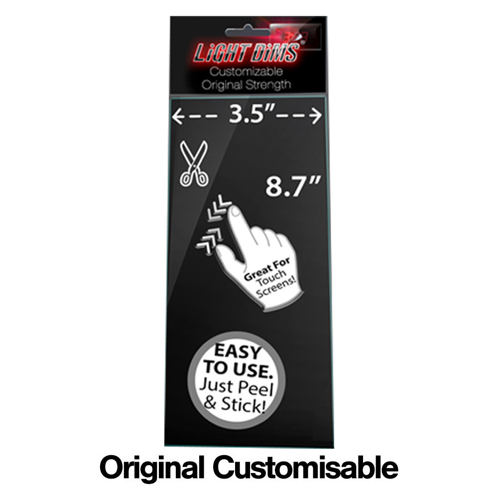 Light Reducing Stickers for Electronic Displays Customisable