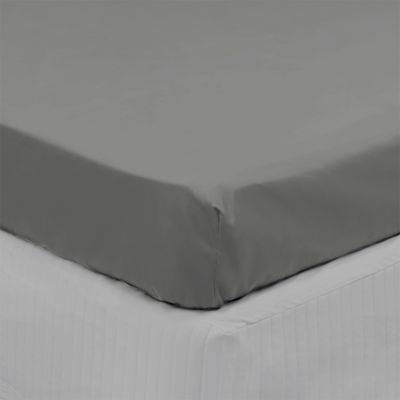 Algodon Fitted Sheet Charcoal