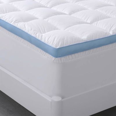 Dreamaker 800GSM Cool Breathe Memory Fibre Mattress Topper