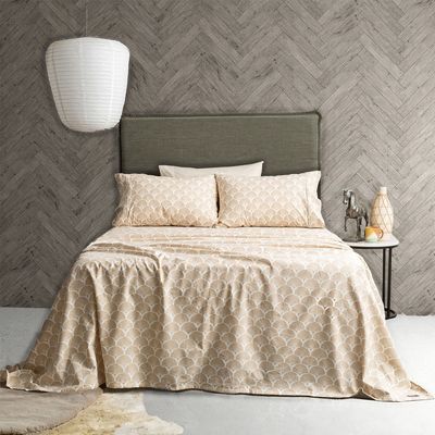 Park Avenue Ginko 175 GSM Egyptian Cotton Flannelette Sheet Set