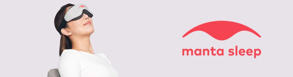 Manta Adjustable Slim Sleep Mask Desktop Banner