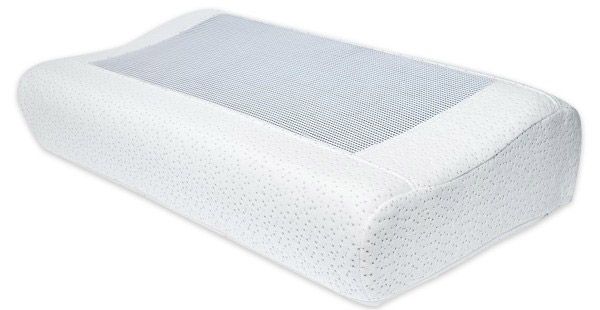 Flexi Gel Adjustable Contoured Memory Foam Pillow