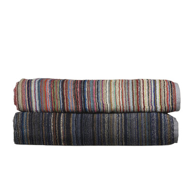 Apartmento Luis Multi Striped Cotton Bath Towel