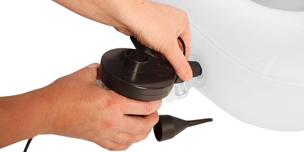 Electric pup being used on the Shrunks bed