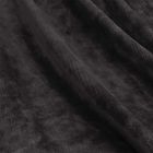 Ardor Boudoir Lucia Luxury Plush Blanket Charcoal Detail