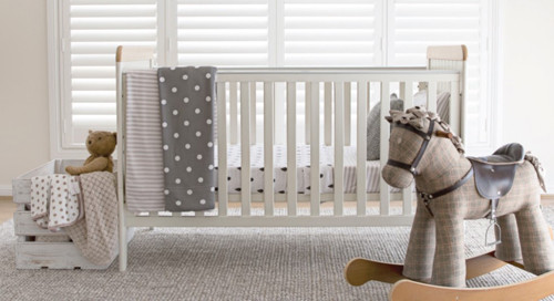 Lil Fraser Collection Baby Cot Fitted Sheet