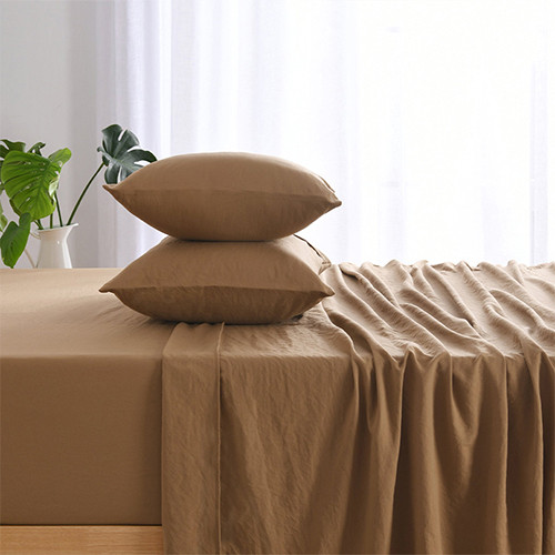 Dreamaker Superfine Sheet Set Rust