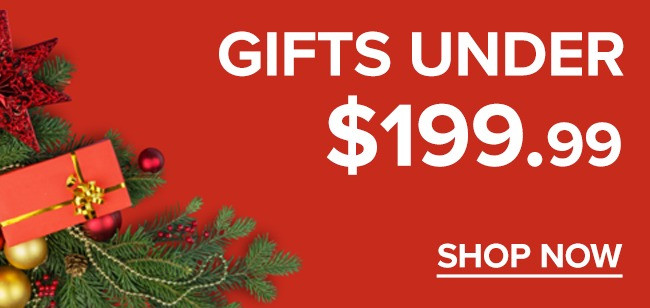 Shop Gifts Under 199.99