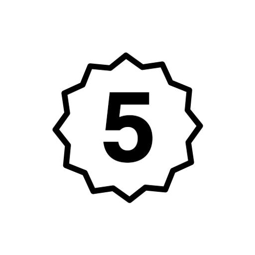 5 Year Warranty Logo