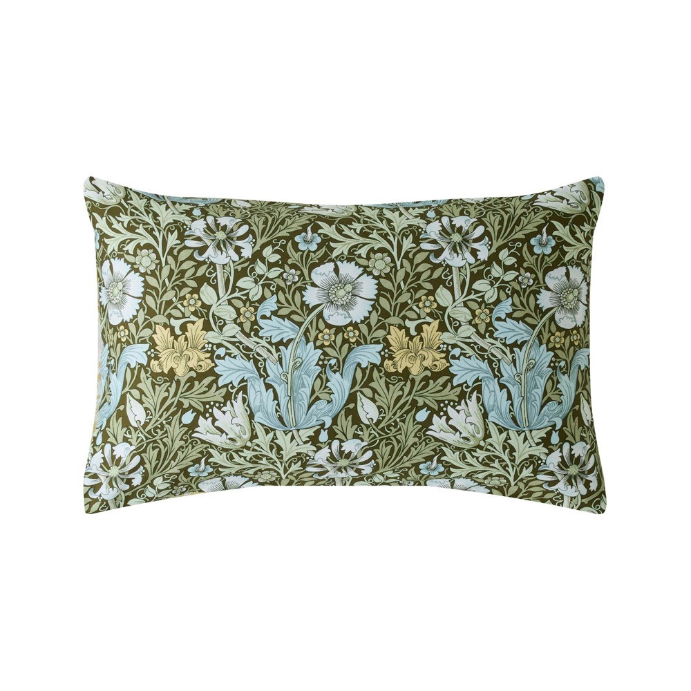 Compton Floral Print in Olive Green