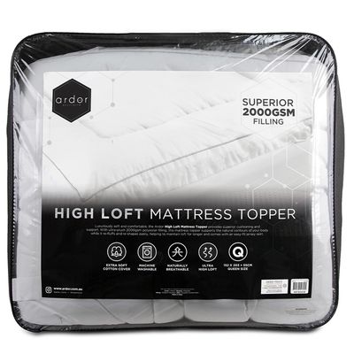 Ardor 2000gsm Microfibre Mattress Topper Actual