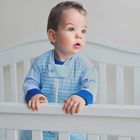 ergoPouch 3.5 Tog Organic Cotton Quilt Sleeping Bag Blue Baby